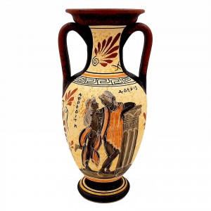 Αμφορέας Αρχαϊκής Περιόδου 26cm, Θεός Απόλλων ,Θεά Αφροδίτη, Σαπφώ