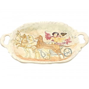 Decorative Tray (28,5x21,5)cm showing The abduction of Persephone